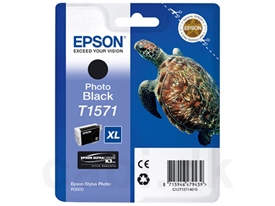 Epson T1571XL Skildpadde Blækpatron C13T157140