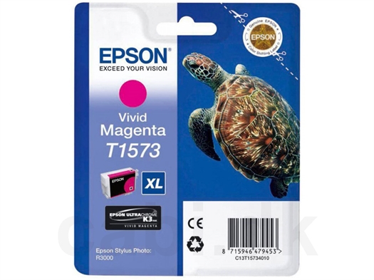 Epson T1573XL Skildpadde Blækpatron C13T157340