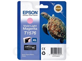 Epson T1576XL Skildpadde Blækpatron C13T157640