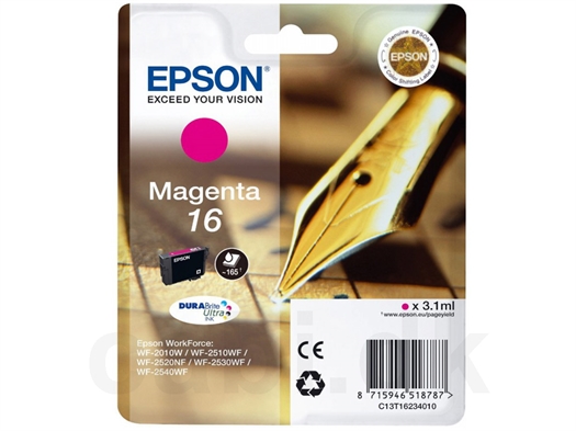 Epson 16 Fyldepen Blækpatron C13T162340