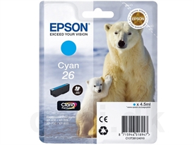 Epson 26 Isbjørn Blækpatron C13T261240