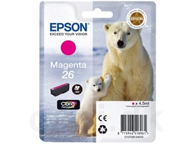 Epson 26 Isbjørn Blækpatron C13T261340