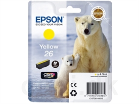 Epson 26 Isbjørn Blækpatron C13T261440