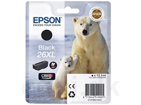 Epson 26XL Isbjørn Blækpatron C13T262140