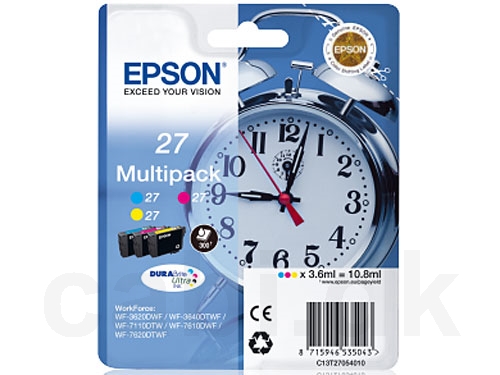 Epson 27 Vækkeur Blækpatron Rabatpakke C13T270540