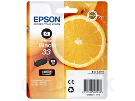 Epson 33 Appelsin Blækpatron C13T334140
