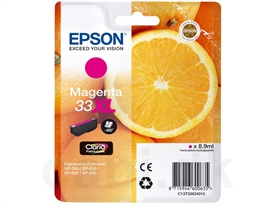 Epson 33XL Appelsin Blækpatron C13T336340