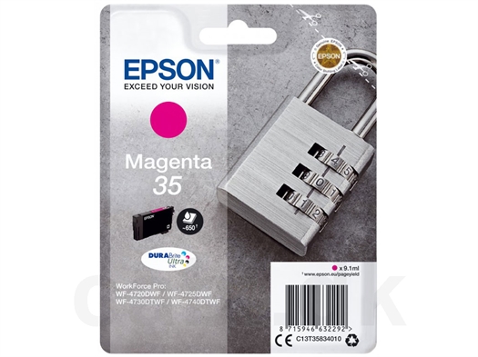 Epson 35 Hængelås Blækpatron C13T358340