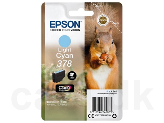 Epson 378 Egern Blækpatron C13T37854010