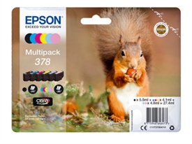 Epson 378 Egern Blækpatron Rabatpakke C13T378840