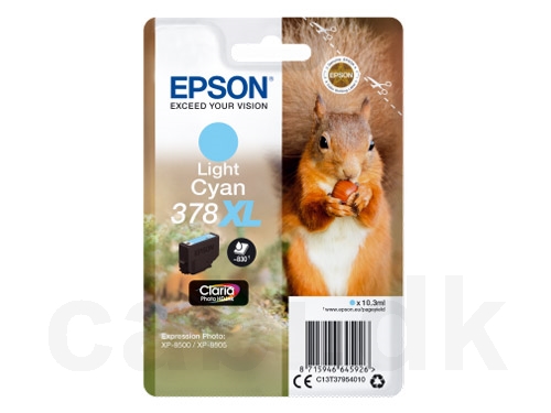 Epson 378XL Egern Blækpatron C13T379540