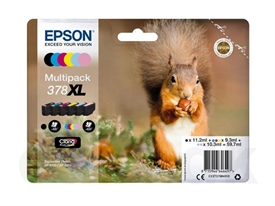 Epson 378XL Egern Blækpatron Rabatpakke med C13T37984010