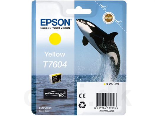 Epson T7604 Spækhugger Blækpatron C13T760440