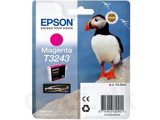 Epson T3243 Isfugl Blækpatron C13T324340