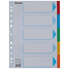 Esselte Karton Faneblad 100191