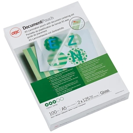 GBC A5 Lamineringslomme 3200749