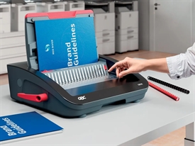 GBC 4410064 CB25E Plastspiral Indbindingsmaskine Elektrisk