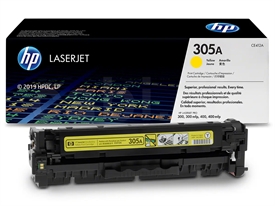 HP No. 305A / CE412A LaserJet Printerpatron CE412A