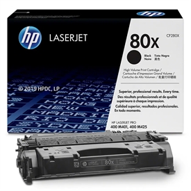 HP No. 80X / CF280X LaserJet Printerpatron CF280X