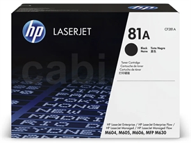 HP No. 81A / CF281A LaserJet Printerpatron CF281A
