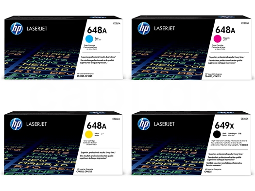 HP No. 649X / 648A LaserJet Printerpatron