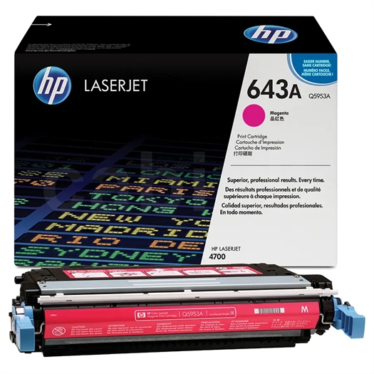 HP No. 643A / Q5953A LaserJet Printerpatron Q5953A