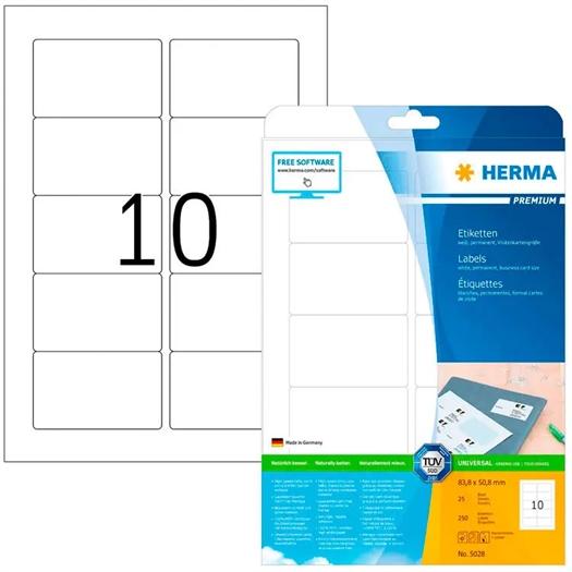 Herma 5028 Premium Etiket 5028