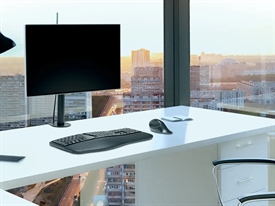 Kensington K55411WW Single Smart Fit Ergo Monitorarm