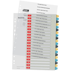 Leitz Cosy PP Printbar Register 12490000