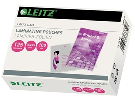 Leitz 65 x 95 mm Lamineringslomme 33812