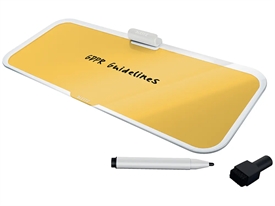 Leitz 52690019 Cosy Skrivebords Glastavle Gul