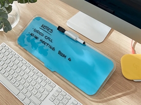 Leitz 52690061 Cosy Skrivebords Glastavle Blå