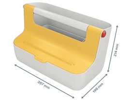 Leitz 61250019 Portable Opbevaringsboks Cosy Gul