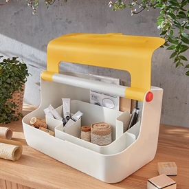 Leitz 61250019 Portable Opbevaringsboks Cosy Gul