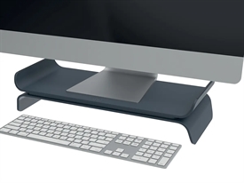 Leitz 65040089 Ergo Monitor Stand Mørk Grå