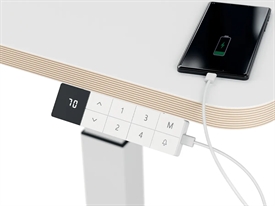 Leitz 65340001 Elektrisk Hæve-/Sænkebord