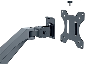 Leitz 65370089 Ergo Space Saving Dual Monitorarm