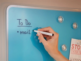 Leitz Cosy Glastavle Blå