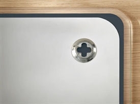 Leitz Cosy Glastavle Grå