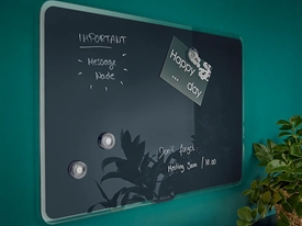 Leitz Cosy Glastavle Grå