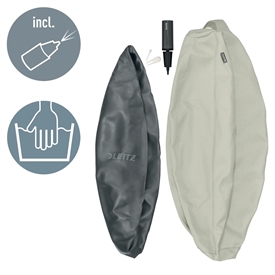 Leitz Ergo Balancebold Lys Grå