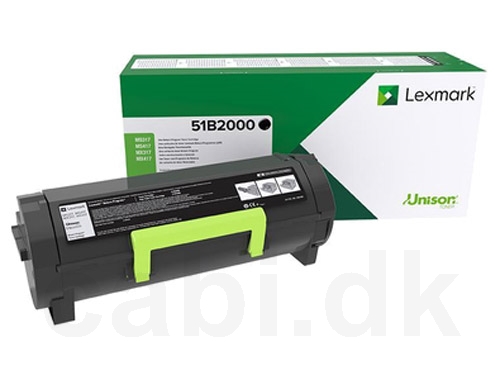 Lexmark MS/MX 317, 417, 517, 617 Tonerkassette 51B2000