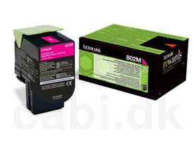 Lexmark 802M Toner 80C20M0