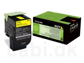 Lexmark 802Y Toner 80C20Y0