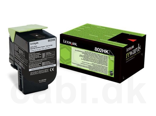 Lexmark 802HK Toner 80C2HK0