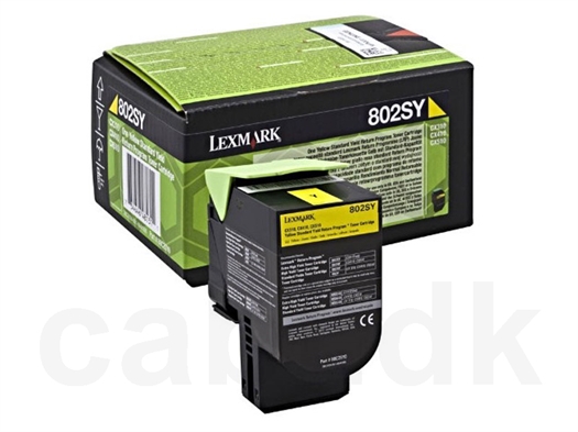 Lexmark 802SY Toner 80C2SY0