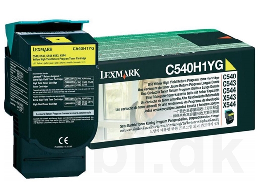 Lexmark C-540 Tonerkassette C540H1YG