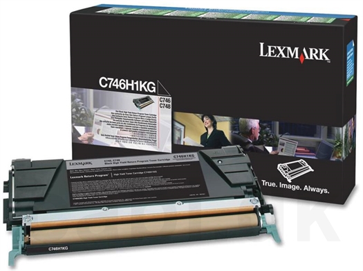 Lexmark C746H1KG Tonerkassette C746H1KG