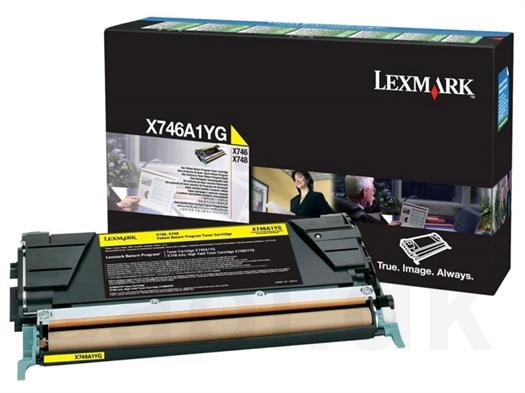 Lexmark X746A1YG Tonerkassette X746A1YG