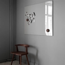 Lintex Mood Wall Glastavle. Her vist i andre farver